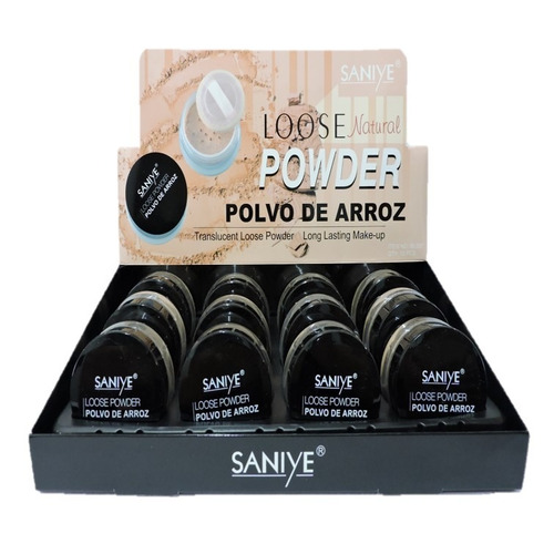 Polvo De Arroz Saniye Natural 12pz 4 Tonos Envio Gratis