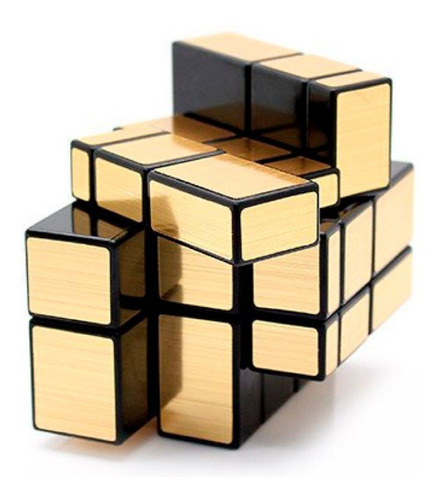 Cubo Rubik Mirror Transformers Cubo Magico Dorado Relieves