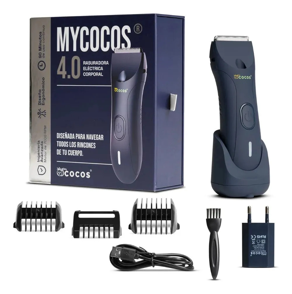 Rasuradora Corporal Masculina Mycocos® 4.0 Azul