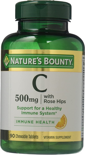 Vitamina C 500mg 90caps Nature's Bounty