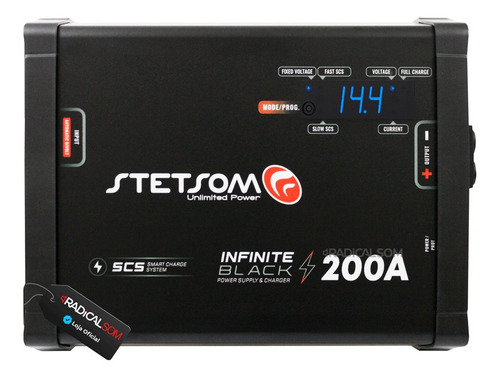 Fonte Carregador Stetsom 200a Display Digital 110/220v