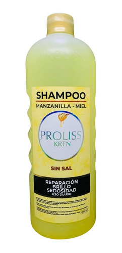 Shampoo Sin Sal - Proliss - Cruelty Free - Elige Tu Aroma