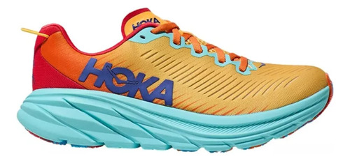 Tenis Running Hoka Rincon 3 Naranja Mujer 1119396pdl