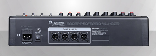 Mezcladora De Audio Pasiva 12 Canales Soundtrack Falcon-12