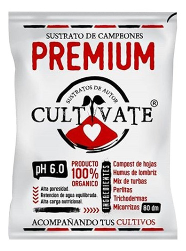 Cultivate Sustrato Premium 25 Dm. - San Mari Grow Shop