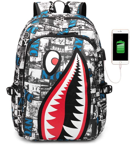 Mochila Shark Fashion Mochila 2022