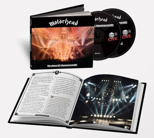 Motorhead - No Sleep 'Til Hammersmith, Live (40th Anniversary) 2CDs, DIGIBOOK.