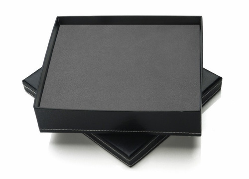 Caja De Regalo Simil Cuero X 10 Unid - 22 X 20 X 5 Cms