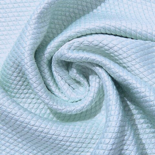 Kit 5 Toalha Pano Limpeza Reutilizável Escama Peixe 60x40cm Azul-aço