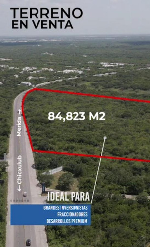 Imagen 1 de 1 de Terreno En Venta Carretera Chicxulub Puerto