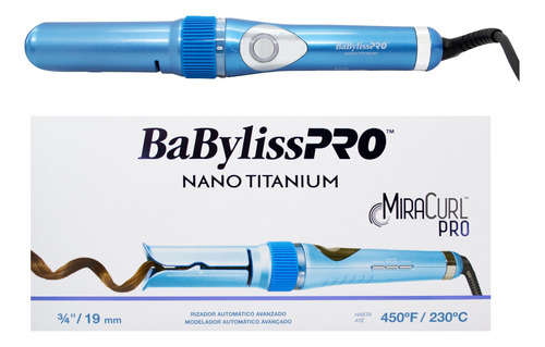 Babyliss Pro Miracurl Nano Titanium Rizador Buclera 19mm 6c
