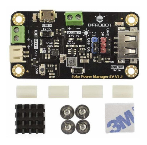 Modulo Administrador Energia Solar Para Panel 5 V - Carga