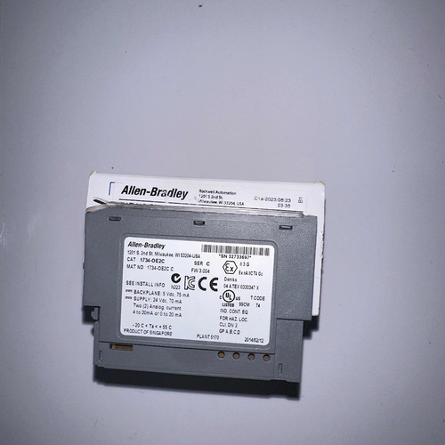 1734-oe2c 4-20ma Analog Output Allen Bradley Remota 1734 Abb