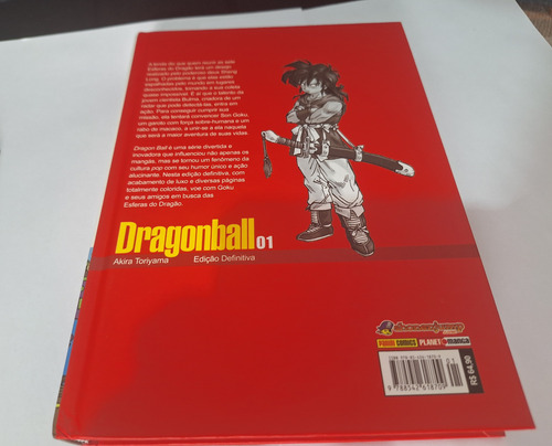 Dragon Ball Edição Definitiva Vol 1 Panini Bom Estado (Usado)