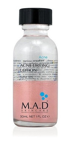 M.a.d Skincare Acne Drying Lotion Sulfur 10% 30ml Original