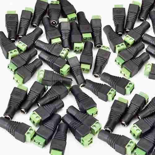 Conector De Corriente Macho Plug 2.1 Mm Por X 10 Unidades