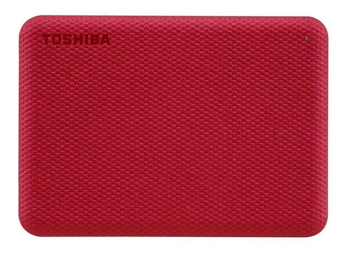 Disco Duro Externo Toshiba Canvio Advance 1tb Rojo Usb 3.0