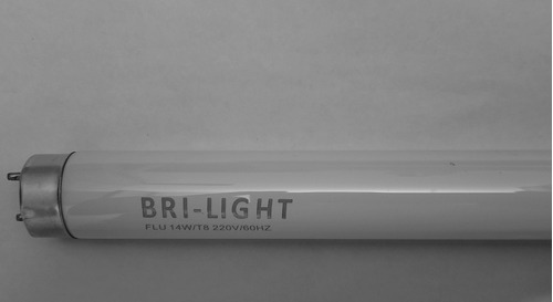 Fluorescente 14w T8 Luz Día Y/o 6,°k Mide 36.8cm C/pines Bri
