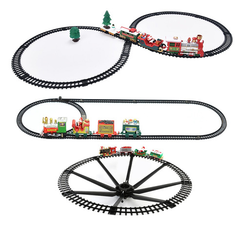 Tren De Navidad Eléctrico Juguete Decoración Del Árbol De