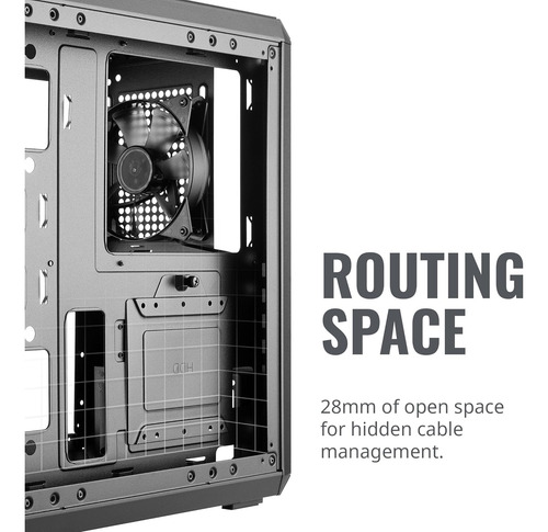 Cooler Master Box Q300l, Micro-atx, E/s Ajustables