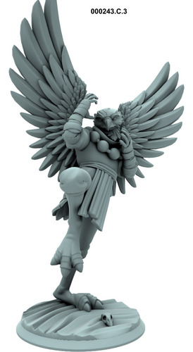 Miniaturas Aaracockra Rpg Compatível D&d Dungeon & Dragons