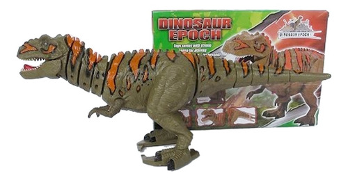 Dinosaurio Grande Pone 2 Huevos T-rex 54cm Camina Luz Sonido