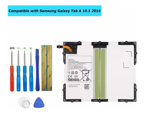 Bateria Tablet Eb-bt585aba Para Samsung Tab A 10.1 2016 Td-l