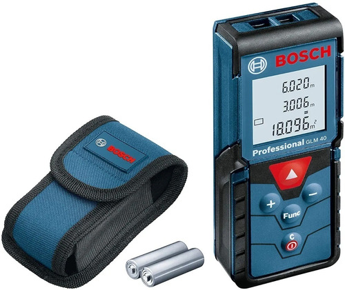 Medidor De Distancia Laser Bosch Glm 40 Telemetro Glm40