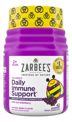 Zarbees Naturals Niños Daily Immune Support 42 Gomitas