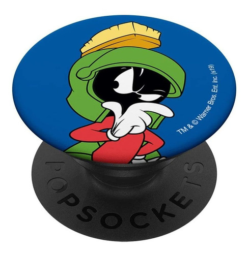 Looney Tunes Marvin The Martian Popsockets - Agarre Y Soport