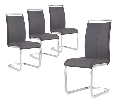 comprar Sillas De Comedor Modernas De Metal Con Asiento Acolchado De