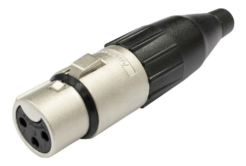 Cabo De Microfone P10 Mono Para Xlr Fêmea Amphenol 5 Metros