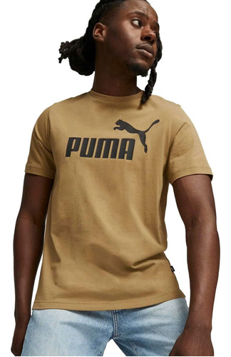 Remera Ess Logo Tee Puma Para Hombre