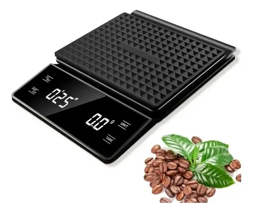 Báscula Digital De Café Con Temporizador Cocina