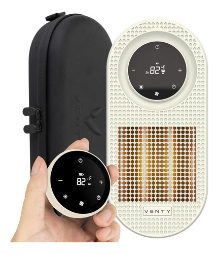 Calefactor Portátil Enchufable Venty Cozypod 500w Led