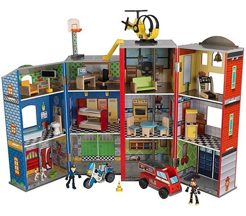 Conjunto De Juego Con Héroes De Todos Los Días Kidkraft