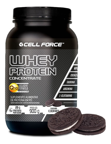 Whey Protein Concentrate - 900g Cookies - Cell Force