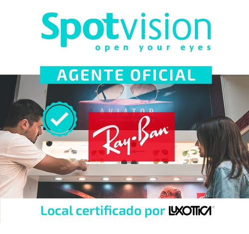 Imagen 4 de 9 de Anteojos Sol Lentes De Sol Ray Ban Chris 4187