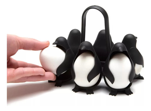 Porta Huevos Pingüinos Con Hervidor Múltiple Huevera Para Cocinar Y Servir Huevos Ideal Para Hervir Y Organizar Huevos En La Cocina Diseño Divertido Y Funcional
