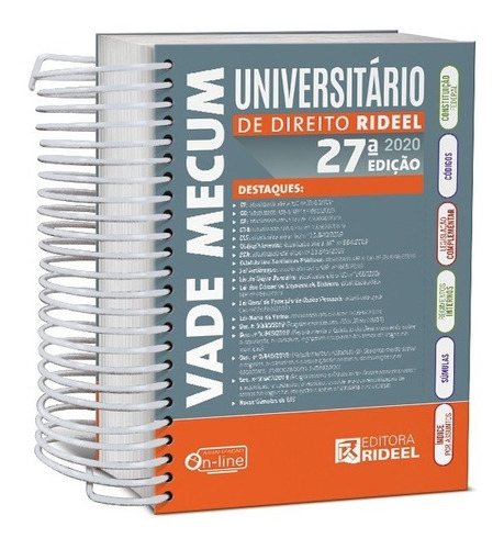 Vade Mecum Universitário De Direito Rideel ( Atualizado )