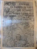 Comprar Publicidad Original Año 1919-e12814-ferro Carril Sud.lotes 