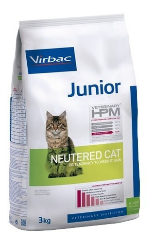 Virbac Hpm  Gato Junior 1,5kg Envio Gratis Razas Mascotas