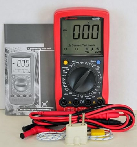 Multimetro Tester Digital Uni-t® Ut58b® 760 V Ca 1000 V Cc