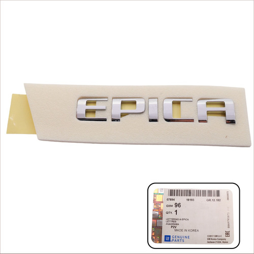 Emblema Trasero Chevrolet Epica Original Gm 