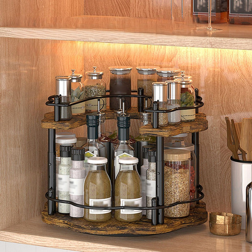 Bandeja Giratoria Para Tocador De Baño, Almacenamiento De