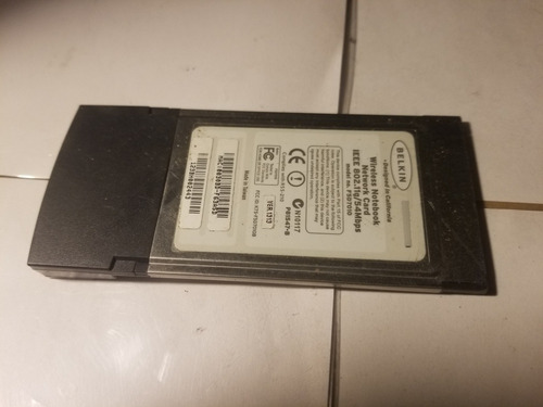 Tarjeta De Red Inalambeica Pcmcia F5d7010 (Usado)