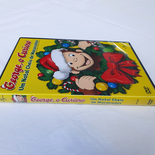 Dvd George O Curioso Um Natal Cheio De Macacadas (Usado)