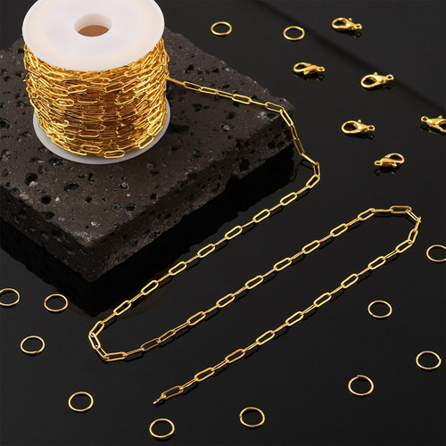 Cadena De Cable De Clip De Papel Diy Para Hacer Joyas,