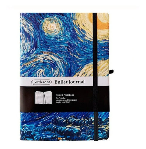 Cuaderno Corderona Vincent Van Gogh Libreta Bullet Journal