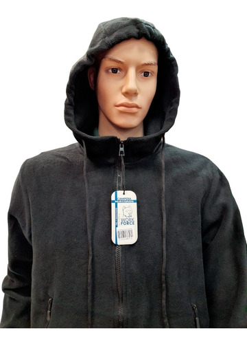 Campera Abrigo Polar De Trabajo Con Capucha - Camperas.uy